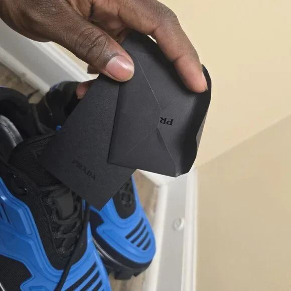 Prada Cloudbust Thunder blue Men's Shoes - Picture 5 of 6